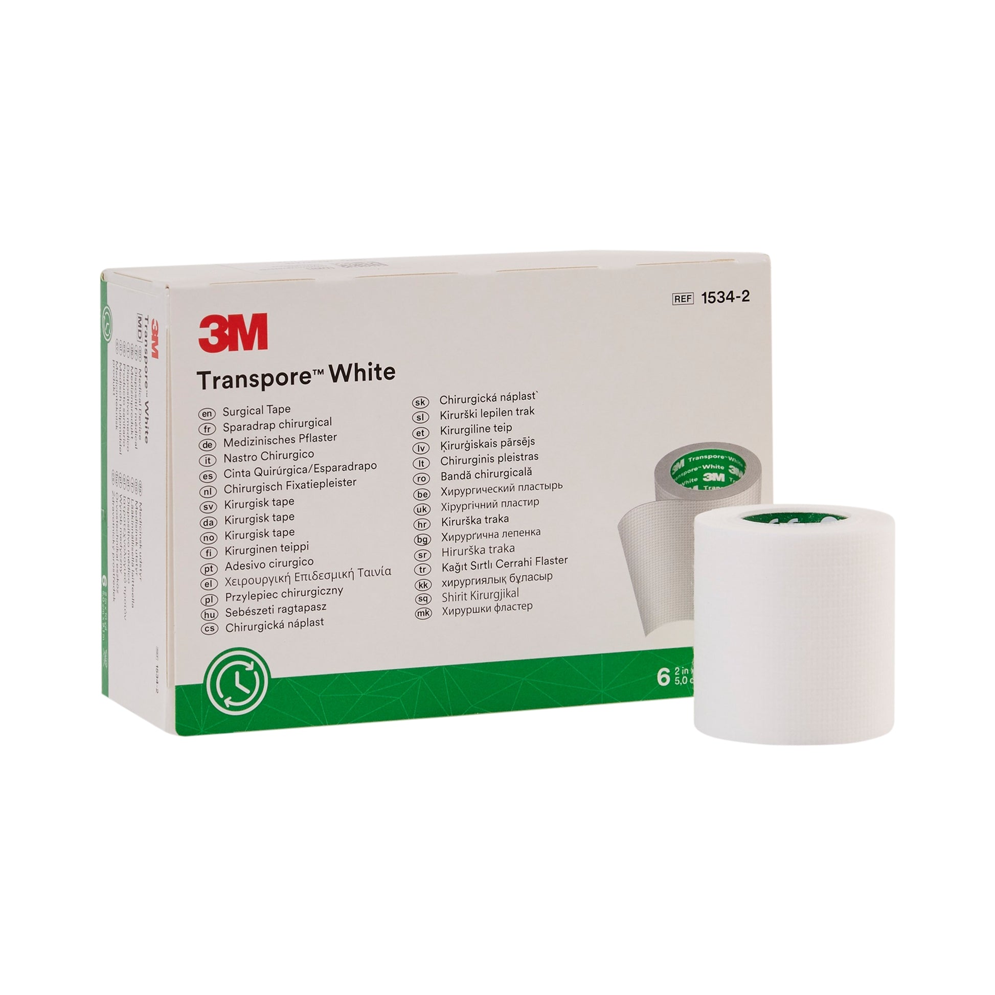 3M™ Transpore™ White Surgical Tape - Healthcare Supply Pros