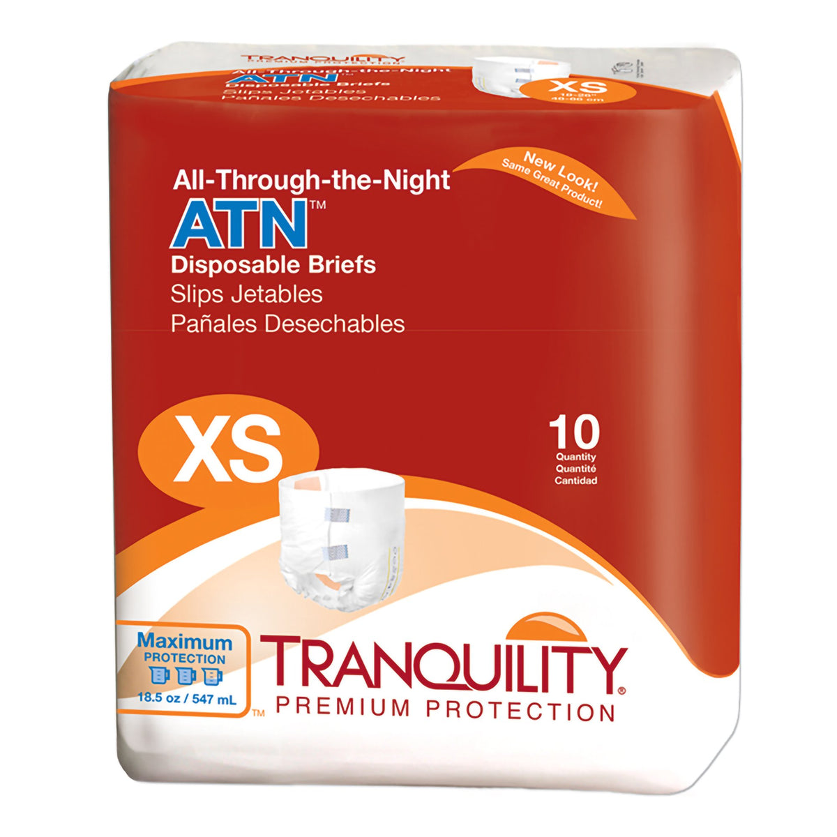 Tranquility ATN Briefs XS Case of 100 