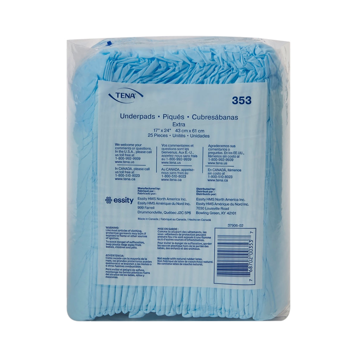 TENA® Extra Disposable Underpads