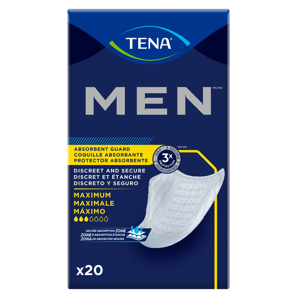 TENA® Men Maximum Guards