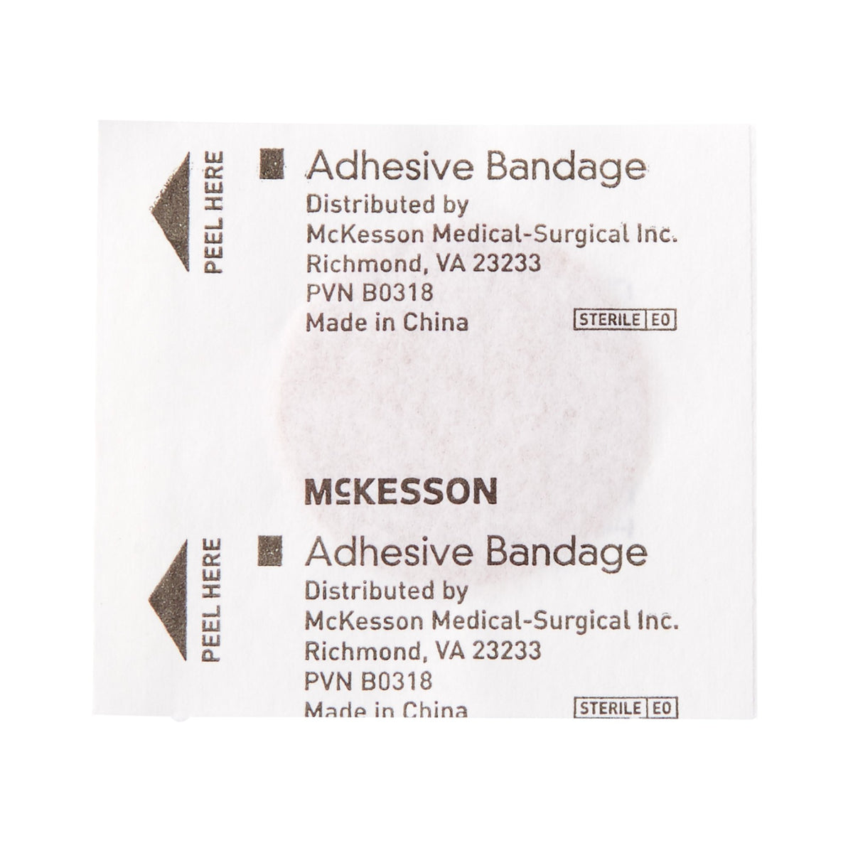 McKesson Tan Adhesive Spot Bandage 