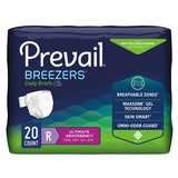 Prevail Breezers Unisex Briefs Regular Bag of 20 