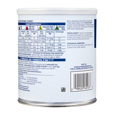 Thick & Easy® IDDSI Level 0 Thin Food and Beverage Thickener