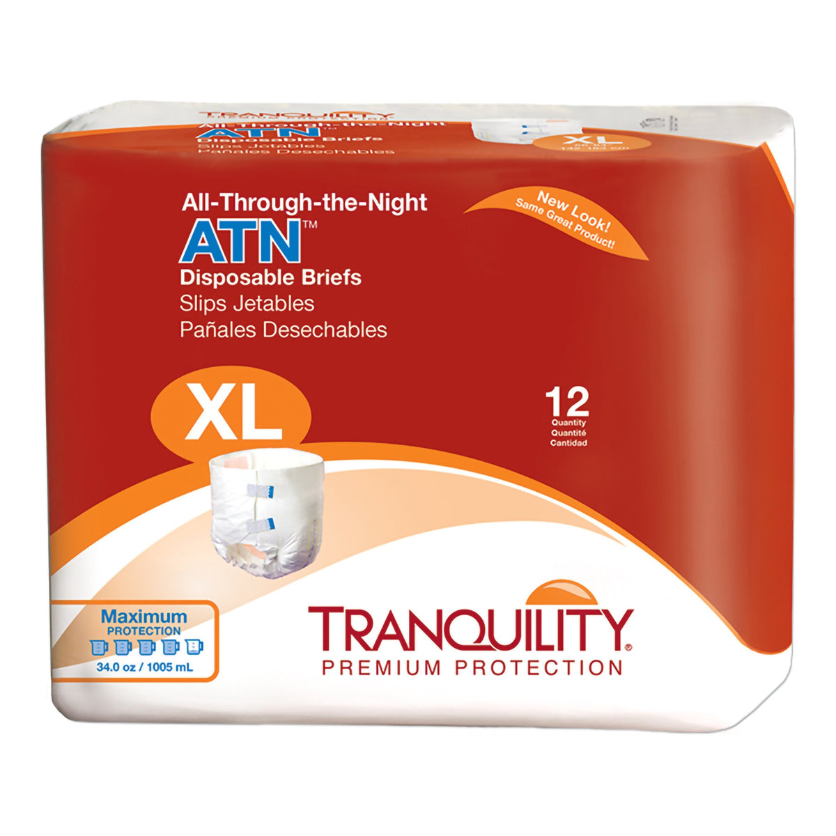 Tranquility ATN Briefs XL Bag of 12 