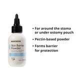 McKesson Ostomy Skin Barrier Powder - 1 oz. Puff Bottle