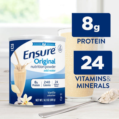 Oral Supplement Ensure® Original Vanilla Flavor Powder