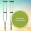 Breg Aluminum Underarm Crutches