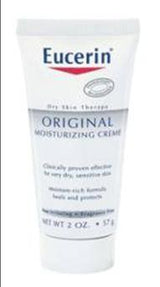 Hand and Body Moisturizer Eucerin® - Unscented Cream 2 oz. Each 