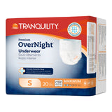 Tranquility Premium OverNight Protective Underwear Small Bag of 20 