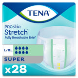 TENA® ProSkin Stretch Super Briefs Large/XL Bag of 28 