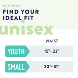 Prevail® Unisex Youth Incontinence Brief Heavy Absorbency 