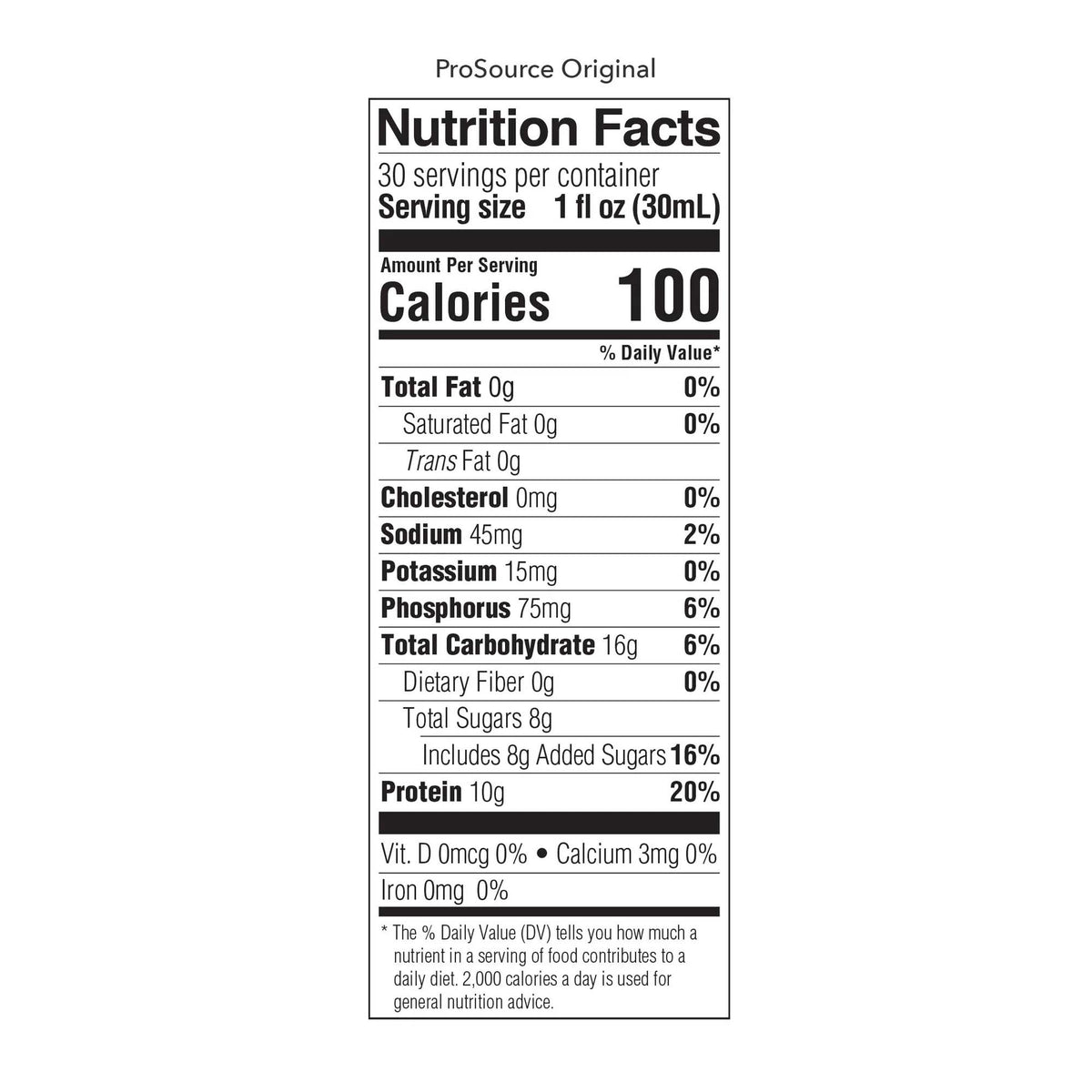 ProSource™ Collagen and Whey Protein Formula 