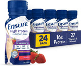 Ensure® High Protein Nutrition Shake Strawberry Case of 24 