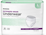 McKesson Extended Wear Underwear Large Bag of 14 