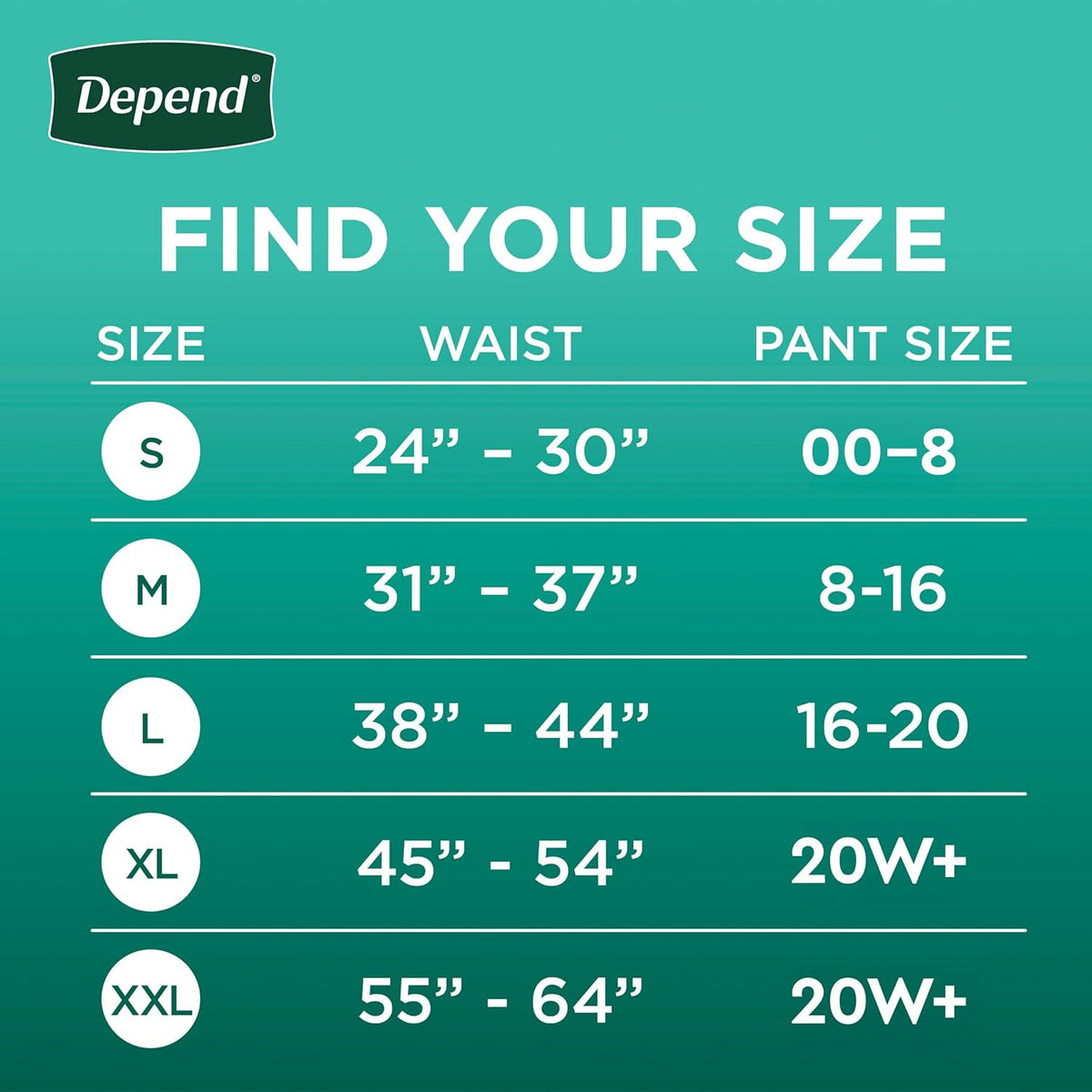Depend® Fresh Protection Protective Underwear For Women 