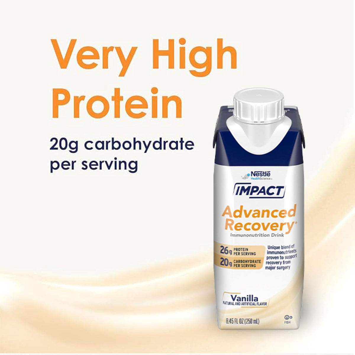 Impact Advanced Recovery® Vanilla Immunonutrition Drink 