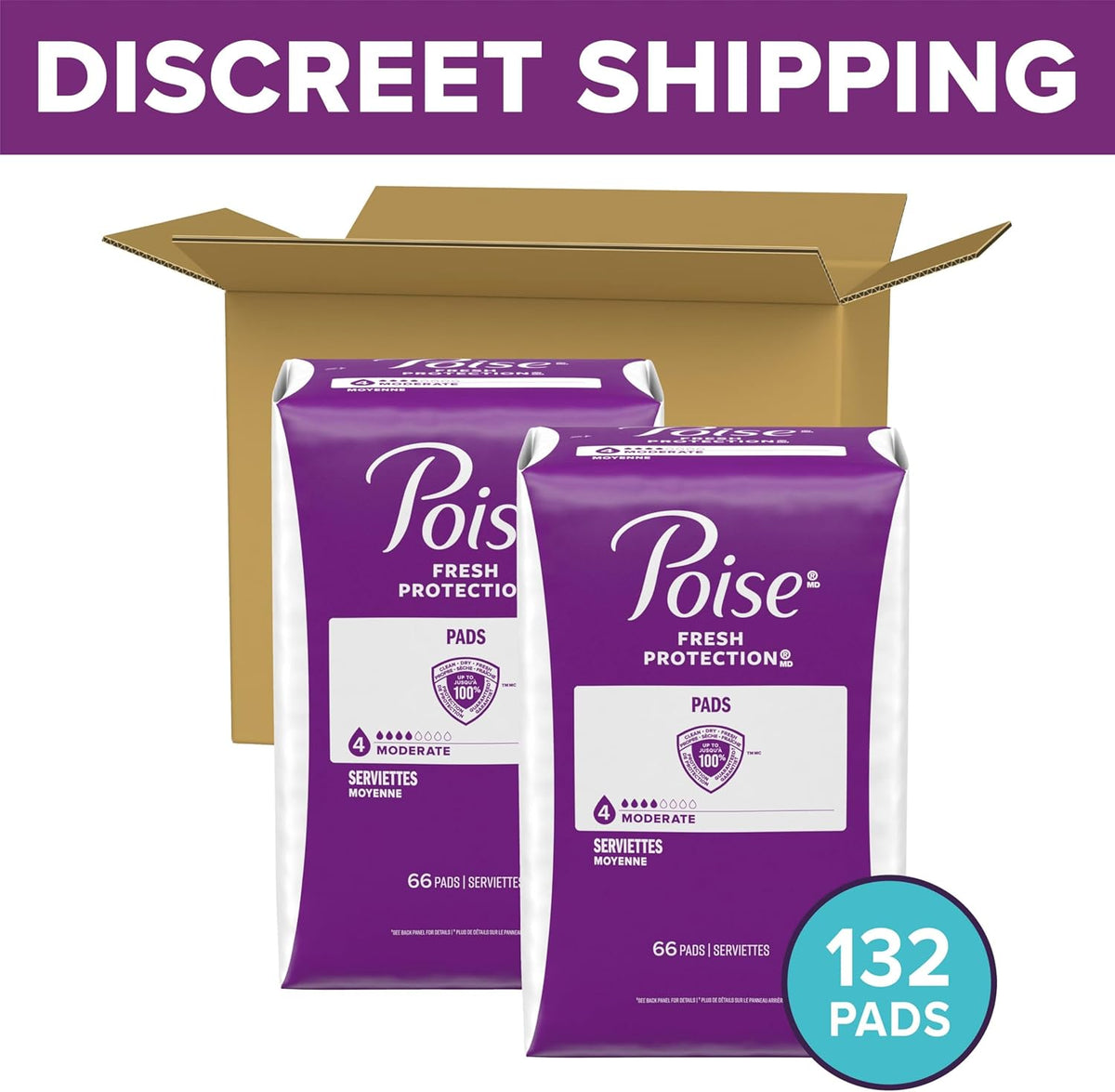 Poise Moderate Bladder Control Pads
