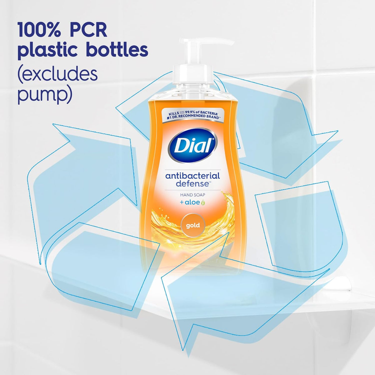 Dial® Antimicrobial Soap Pump Bottle