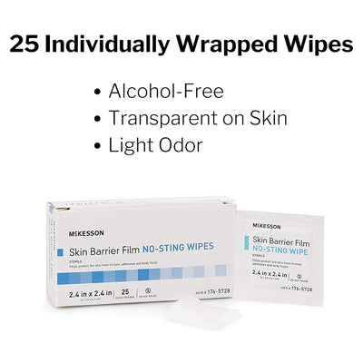 McKesson Skin Barrier Wipe