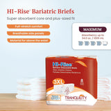 Tranquility HI-Rise Bariatric Briefs 