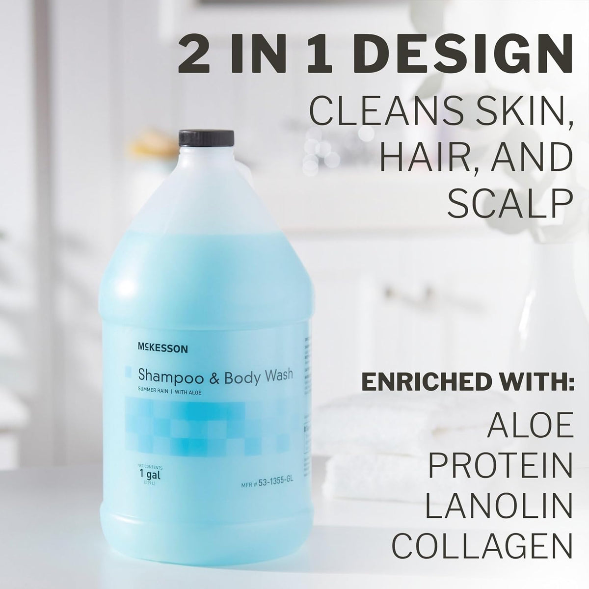 McKesson two-in-one shampoo and Body Wash