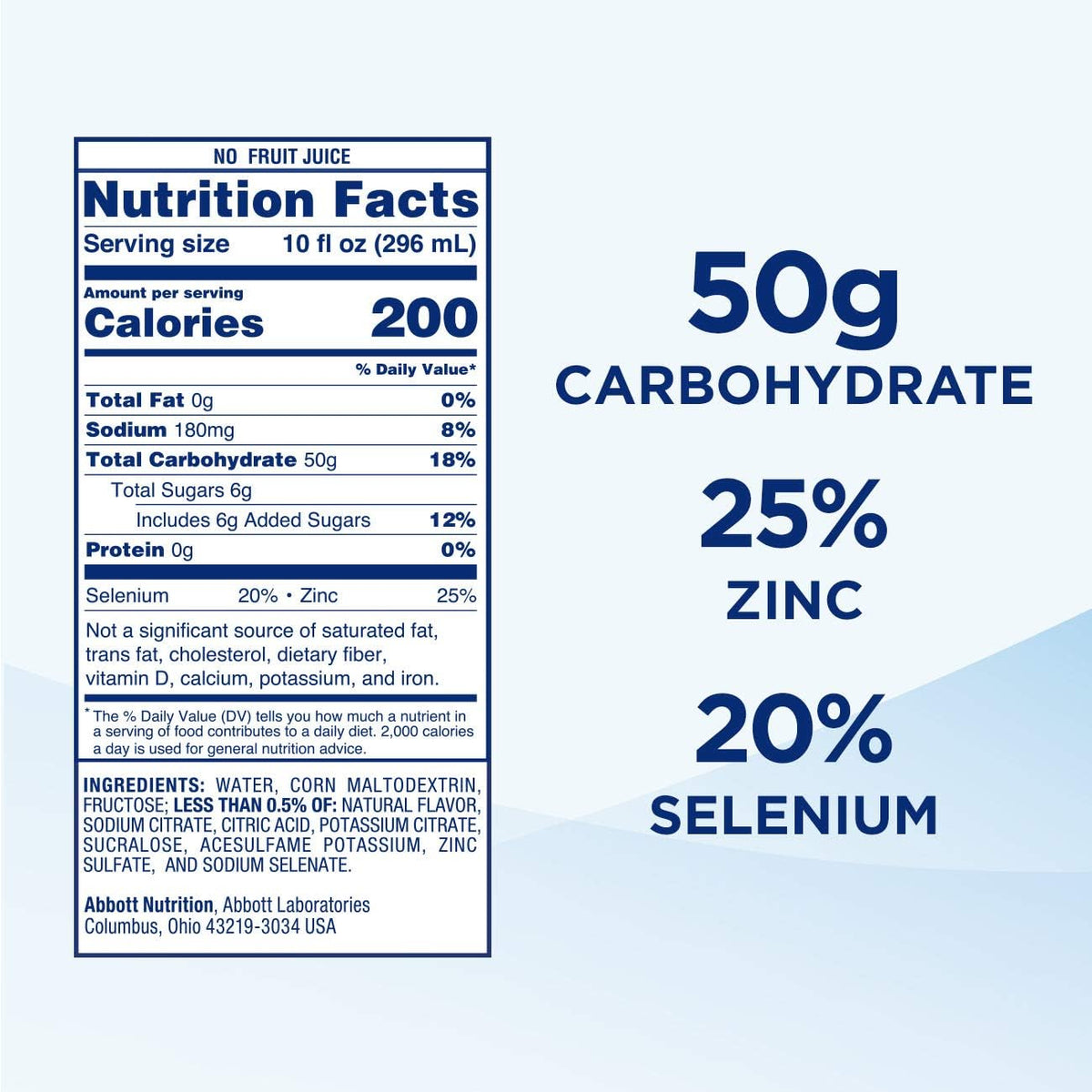 Ensure® Pre-Surgery Clear Carbohydrate Drink Strawberry Flavor 