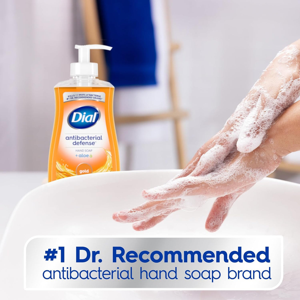 Dial® Antimicrobial Soap Pump Bottle
