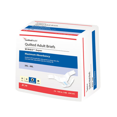 Wings Super Quilted Bariatric Briefs