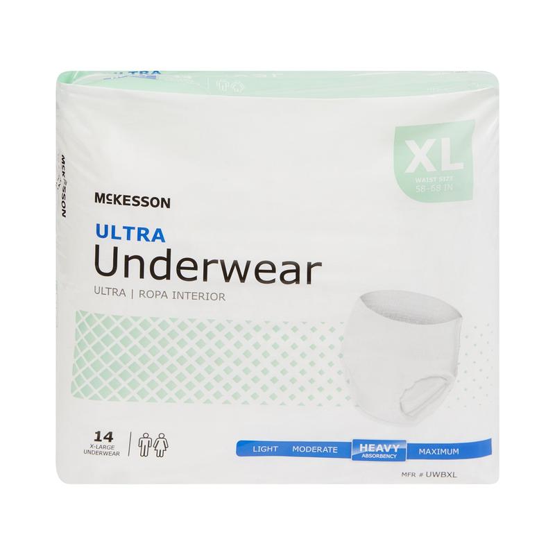 McKesson Ultra Underwear XL 1 Bag 