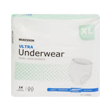 McKesson Ultra Underwear XL 1 Bag 