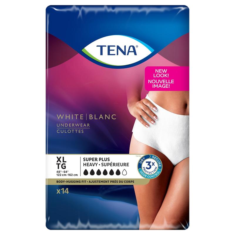 TENA® Stylish Super Plus Underwear for Women XL Bag of 14 
