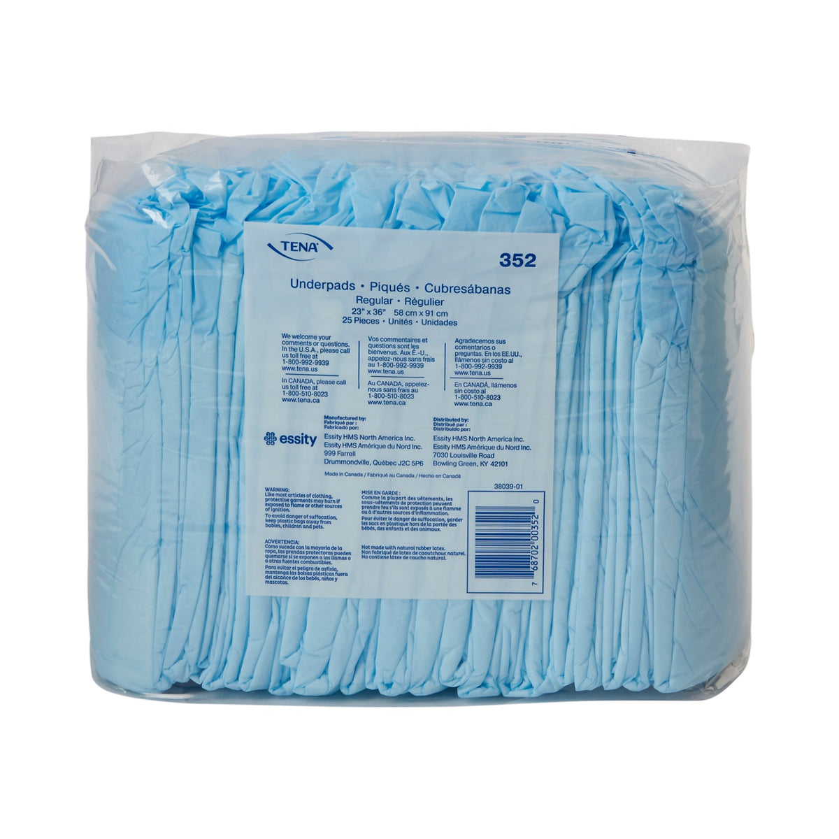 TENA® Regular Disposable Underpads