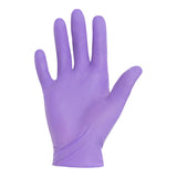 Halyard™ Purple Nitrile® Dental NonSterile Standard Cuff Length Textured Fingertips 