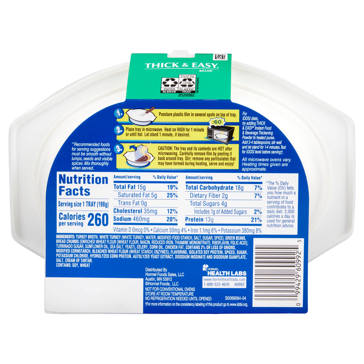 Thick & Easy® Purées Thickened Food 