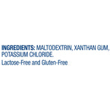 Ingredient and storage information on the ThickenUp Clear 1.4 gram packet