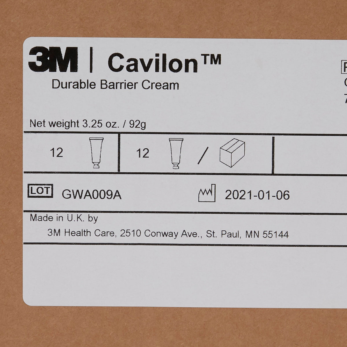 3M™ Cavilon™ Barrier Cream 
