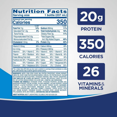 Ensure® Enlive® Advanced Nutrition Shake Vanilla Flavor