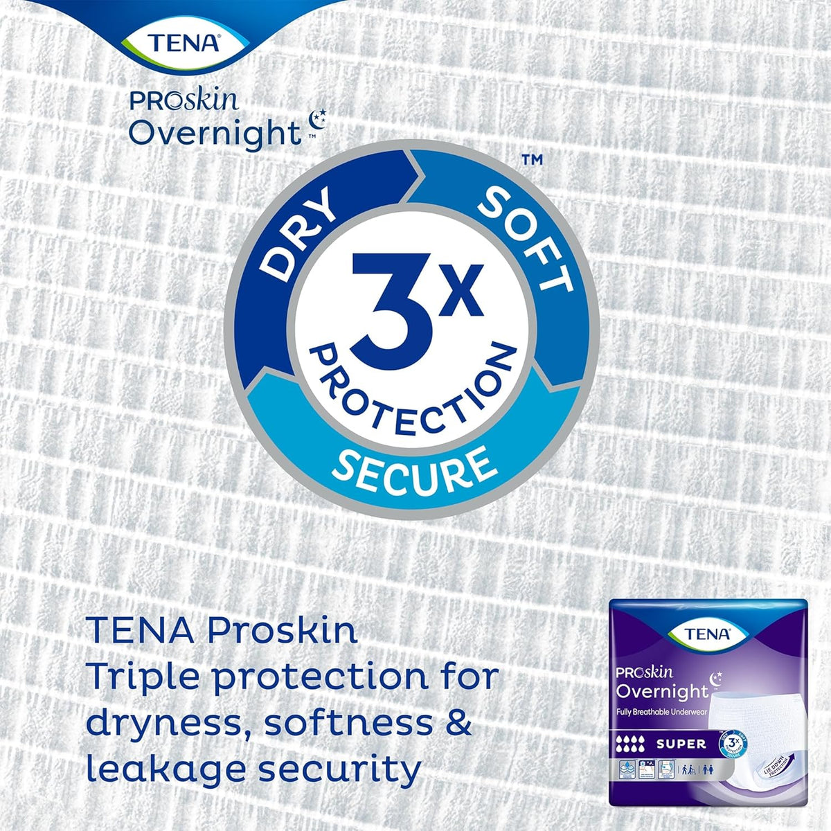 TENA® ProSkin Overnight Stretch Briefs 