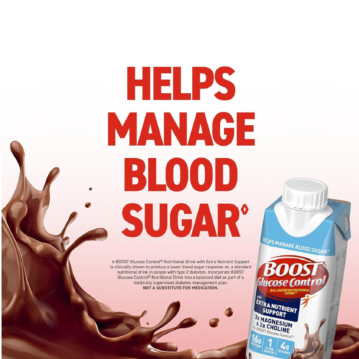 Boost® Glucose Control Balanced Nutritional Drink 