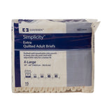 Wings Extra Quilted Briefs XL Case of 60 