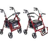 Drive Medical™ Duet Four-Wheel Rollator 