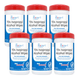 Pharma-C-Wipes® Isopropyl Alcohol Antiseptic Case of 6 