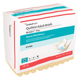 Wings Plus Quilted Briefs X-Large Bag of 15 