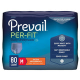 Prevail® Per-Fit® Daily Underwear For Men Medium Case of 80 