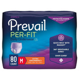 Prevail® Per-Fit® Daily Underwear For Women Medium Case of 80 