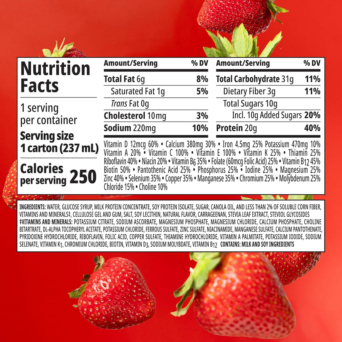 Oral Supplement Boost® High Protein Liquid