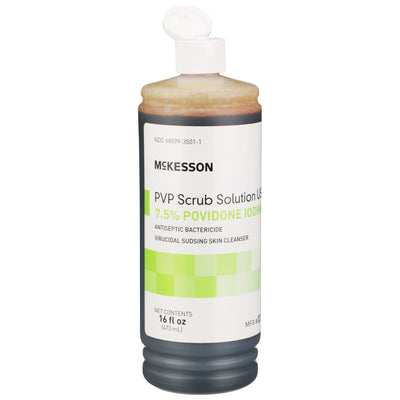 McKesson Povidone Iodine (PVP) Scrub - 7.5% Antiseptic Cleanser