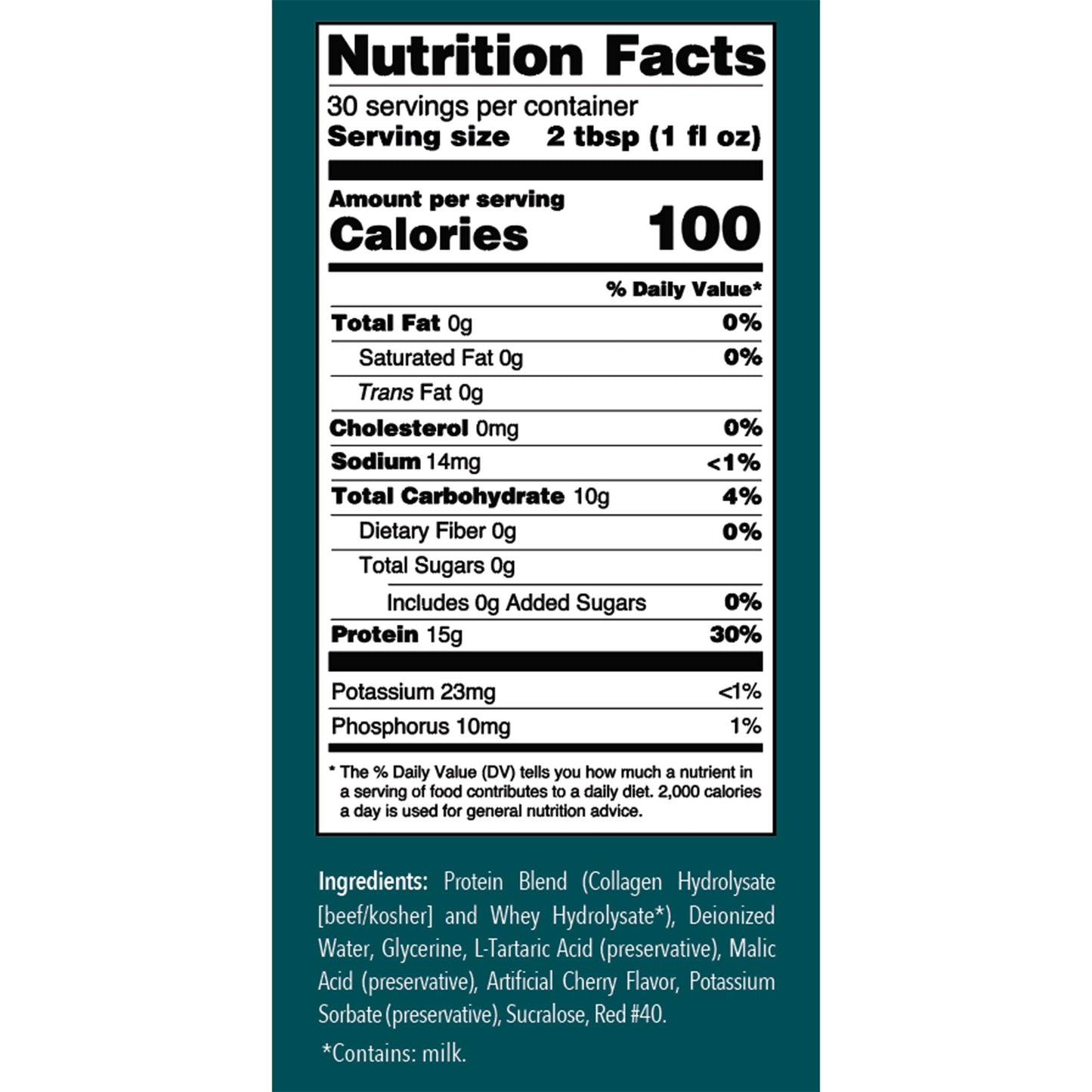 ProHeal™ Cherry Splash Liquid Protein Wound Recovery Formula