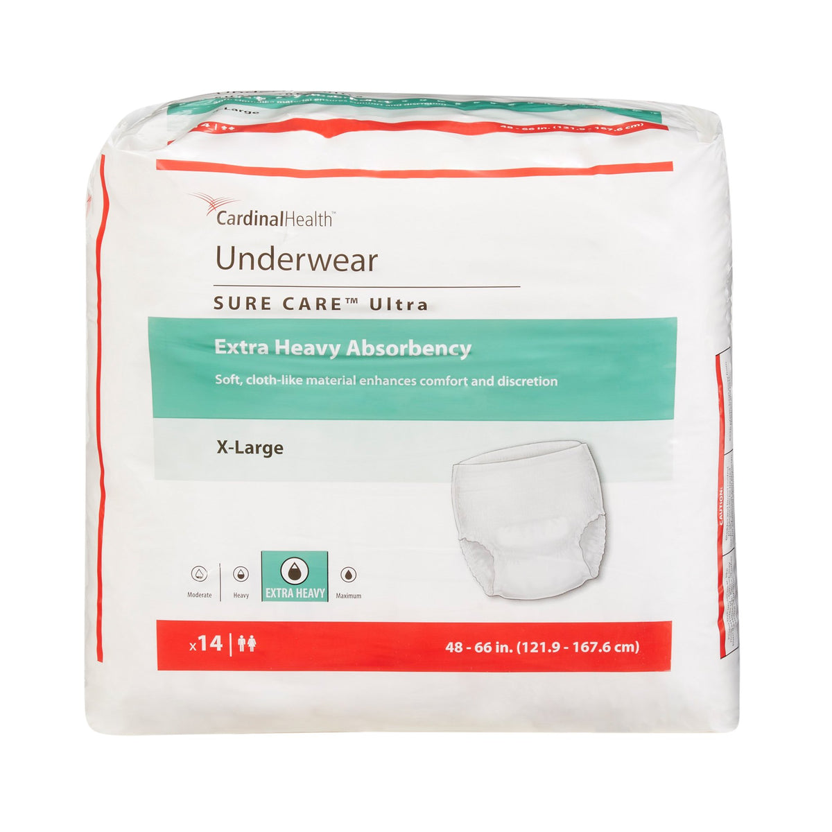 Sure Care Ultra Protective Underwear Extra Large Bag of 14 