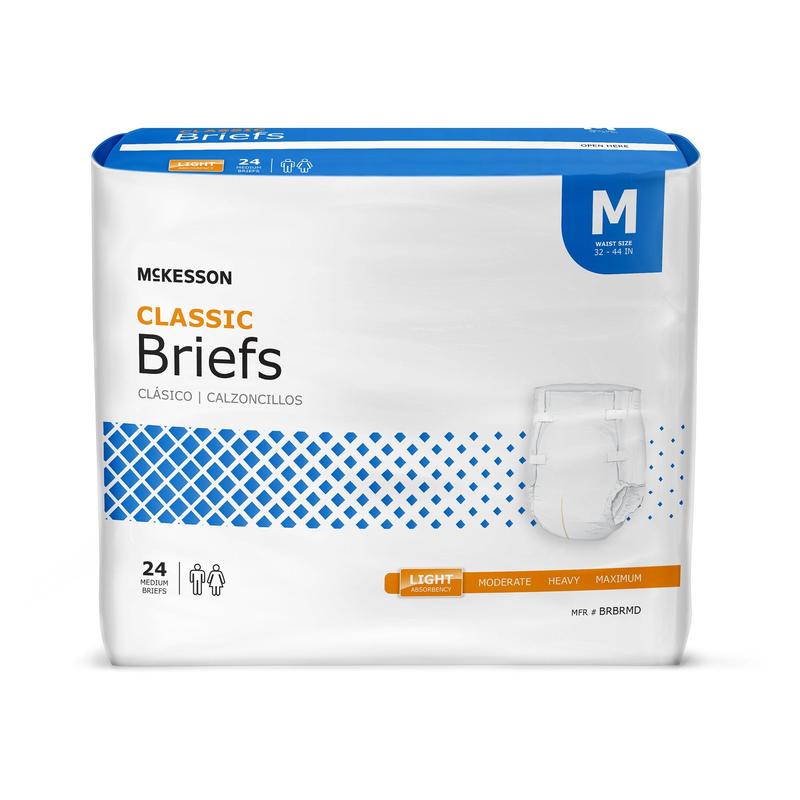 McKesson Classic Briefs Medium Bag of 24 